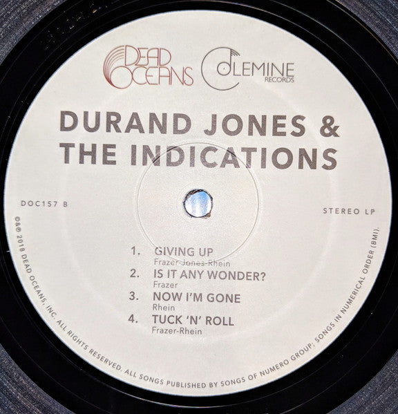 Durand Jones & The Indications : Durand Jones & The Indications  (LP, Album, RE)