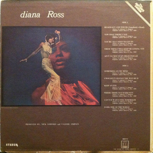 Diana Ross : Diana Ross (LP, Album, Ind)