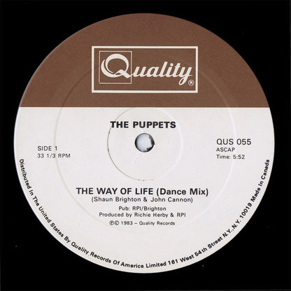The Puppets : The Way Of Life (12")