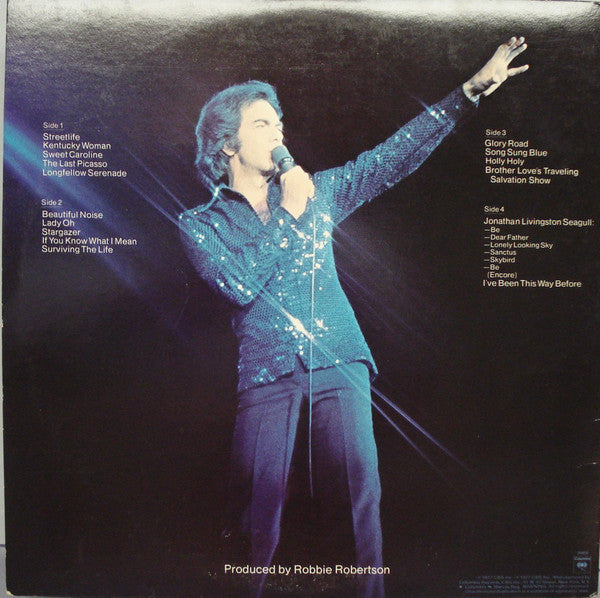 Neil Diamond : Love At The Greek: Recorded Live At The Greek Theatre (2xLP, Album, Ter)