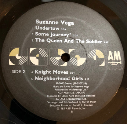 Suzanne Vega : Suzanne Vega (LP, Album, Ele)