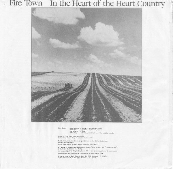 Fire Town : In The Heart Of The Heart Country (LP, Album, Club)