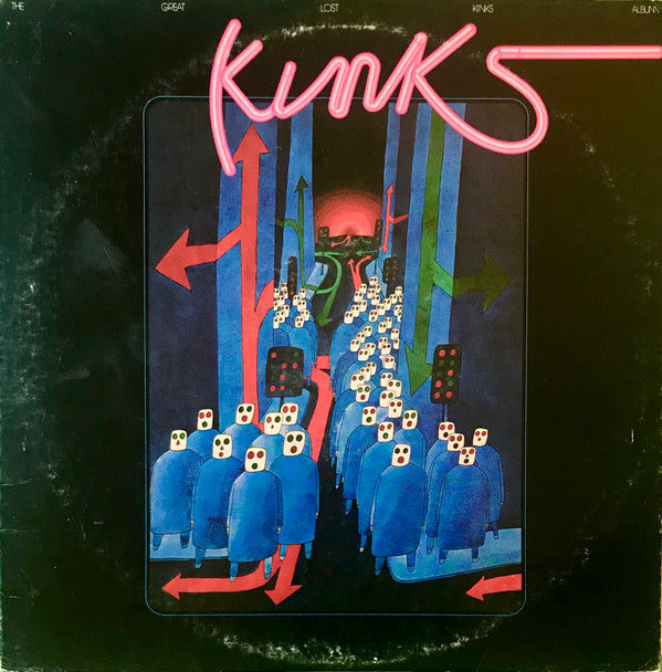 The Kinks : The Great Lost Kinks Album (LP, Album, Mono, San)
