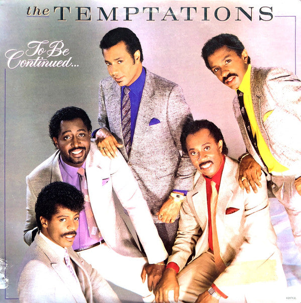 The Temptations : To Be Continued... (LP, Album, Sup)