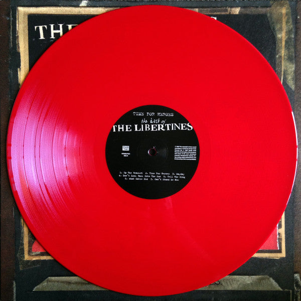 The Libertines : Time For Heroes - The Best Of The Libertines (LP, Comp, RE, Red)