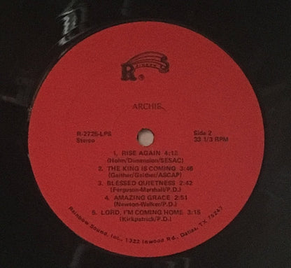 Archie Dennis Jr : Archie (LP, Album)