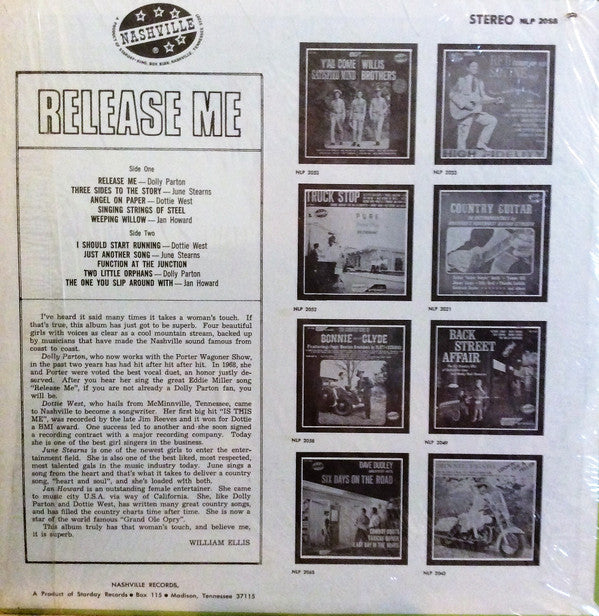 Various : Release Me (LP, Comp, Spe)