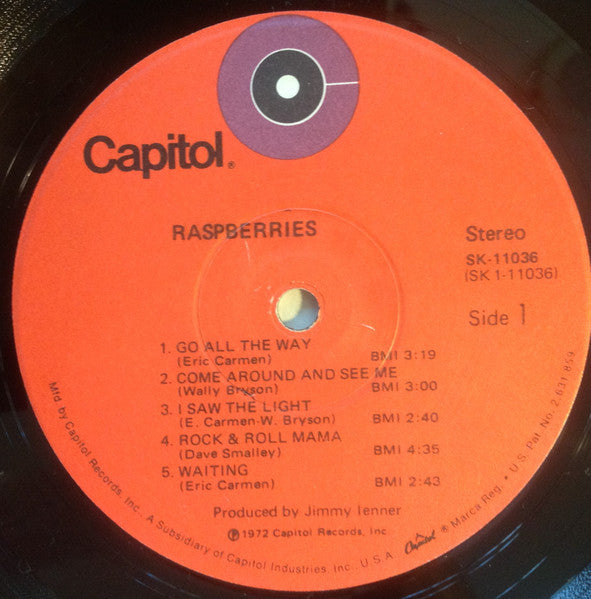 Raspberries : Raspberries (LP, Album)