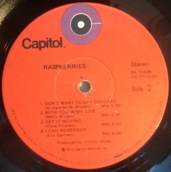 Raspberries : Raspberries (LP, Album)