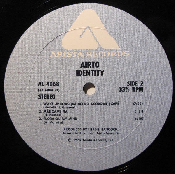 Airto Moreira : Identity (LP, Album)