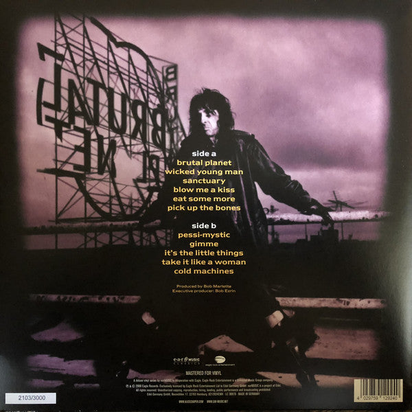 Alice Cooper (2) : Brutal Planet (LP, Album, 180 + CD, Album + Ltd, Num, RE)
