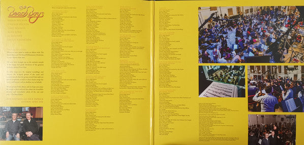 The Beach Boys With The Royal Philharmonic Orchestra : The Beach Boys With The Royal Philharmonic Orchestra (2xLP, Album, Comp, 180)