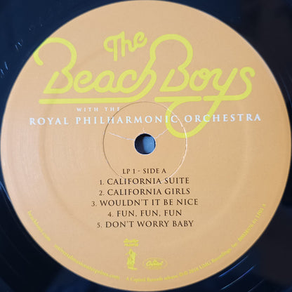 The Beach Boys With The Royal Philharmonic Orchestra : The Beach Boys With The Royal Philharmonic Orchestra (2xLP, Album, Comp, 180)