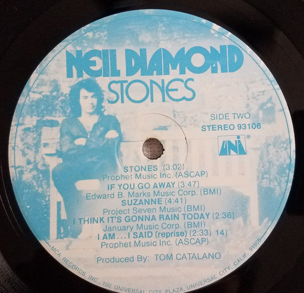 Neil Diamond : Stones (LP, Album, RP)