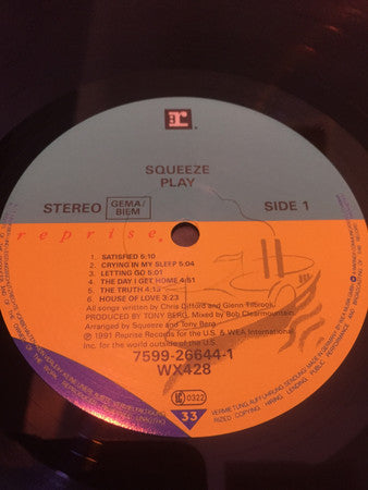 Squeeze (2) : Play (LP, Album)