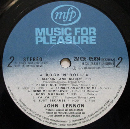 John Lennon : Rock 'N' Roll (LP, Album, RE)