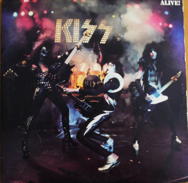 Kiss : Alive! (2xLP, Album, Gat)