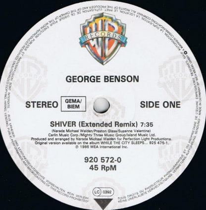 George Benson : Shiver (12")