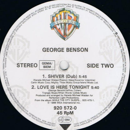 George Benson : Shiver (12")