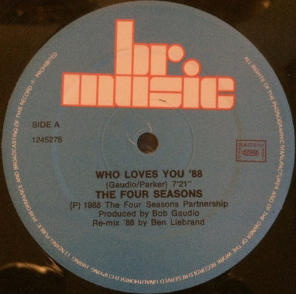 The Four Seasons : Who Loves You (Ben Liebrand Re-Mix 1988) (12")
