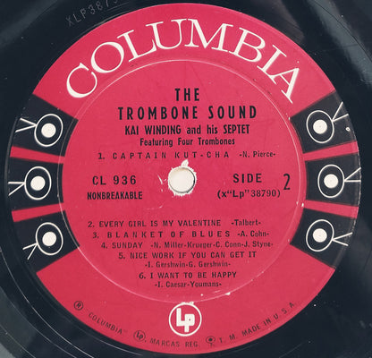 Kai Winding And His Septet : The Trombone Sound (LP, Album, Mono)