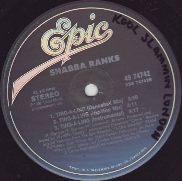 Shabba Ranks : Slow And Sexy (12")