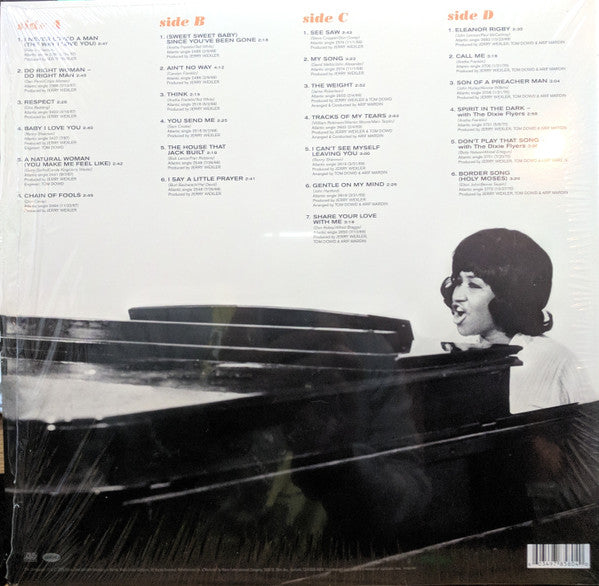 Aretha Franklin : The Atlantic Singles Collection 1967-1970 (2xLP, Comp, Mono, RM)