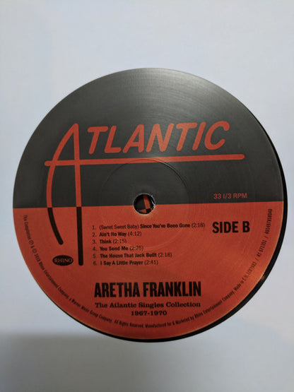 Aretha Franklin : The Atlantic Singles Collection 1967-1970 (2xLP, Comp, Mono, RM)