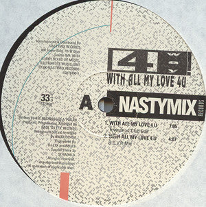 4-Way! : With All My Love 4 U (12")