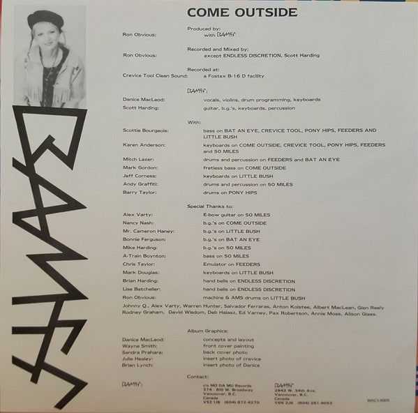 BAMFF : Come Outside (LP, Album)