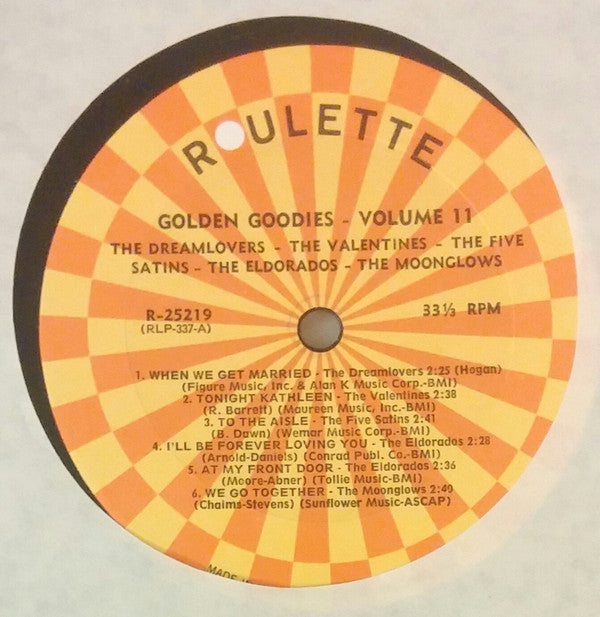 Various : Golden Goodies - Vol. 11 (LP, Comp, Mono, RE)