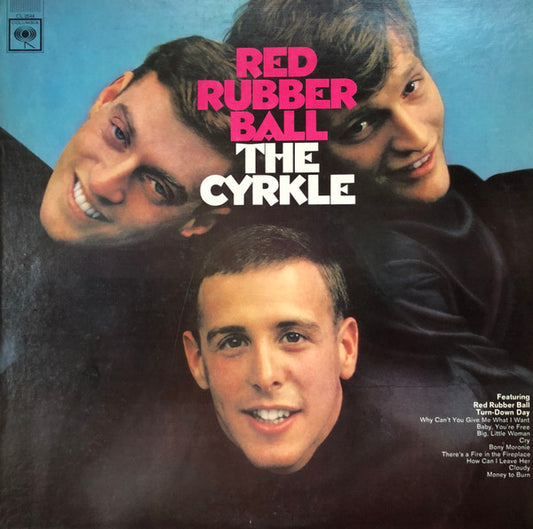 The Cyrkle : Red Rubber Ball (LP, Album, Mono, Pit)