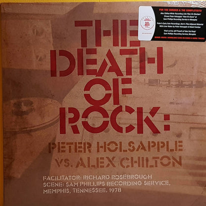 Peter Holsapple, Alex Chilton : The Death Of Rock: Peter Holsapple Vs. Alex Chilton (LP, Album)