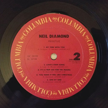 Neil Diamond : Primitive (LP, Album, Car)