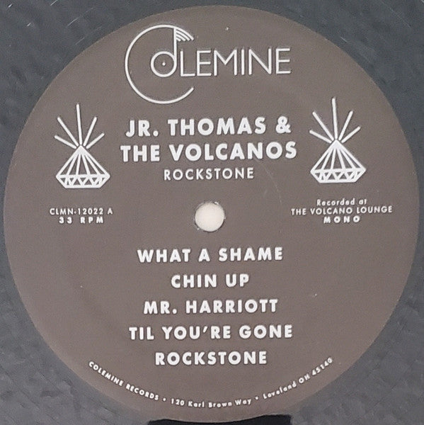 Jr. Thomas & The Volcanos : Rockstone (LP, Album, Mono, Gat)