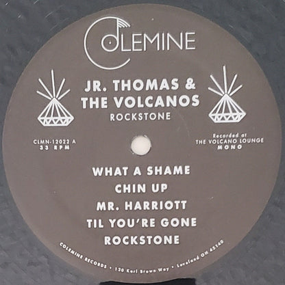 Jr. Thomas & The Volcanos : Rockstone (LP, Album, Mono, Gat)