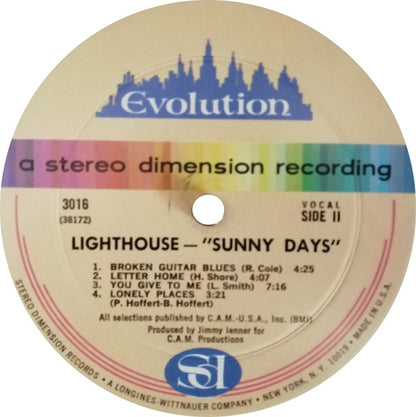 Lighthouse (2) : Sunny Days (LP, Album)