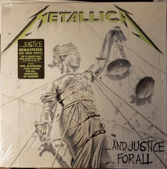 Metallica : ...And Justice For All (2xLP, Album, RE, RM, 180)