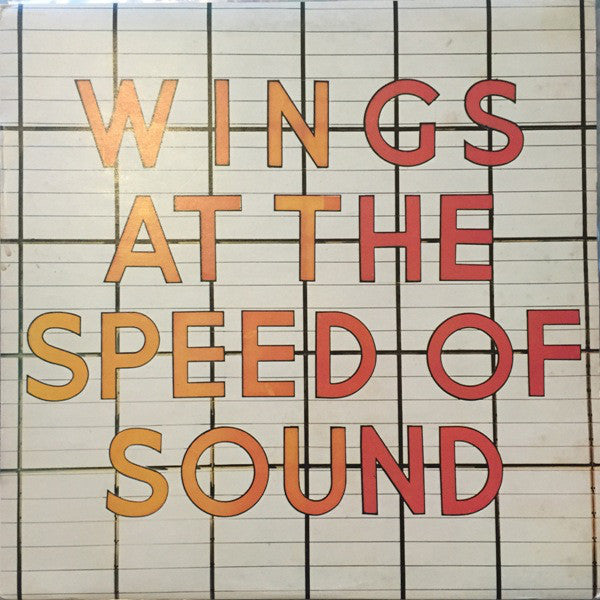 Wings (2) : Wings At The Speed Of Sound (LP, Album)