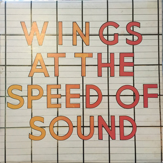 Wings (2) : Wings At The Speed Of Sound (LP, Album)