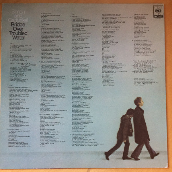 Simon & Garfunkel : Bridge Over Troubled Water (LP, Album, RE)