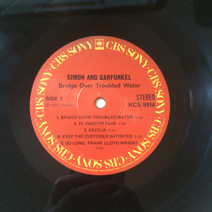 Simon & Garfunkel : Bridge Over Troubled Water (LP, Album, RE)