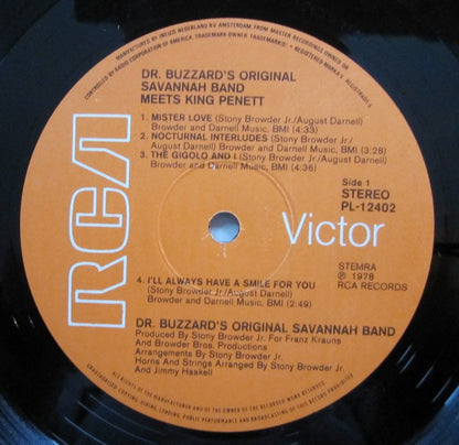 Dr. Buzzard's Original Savannah Band : Meets King Pennett (LP, Album)
