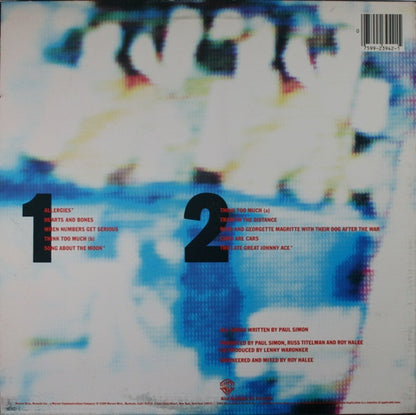 Paul Simon : Hearts And Bones (LP, Album, All)