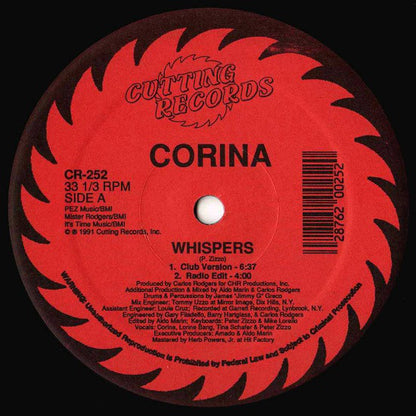 Corina : Whispers (12")