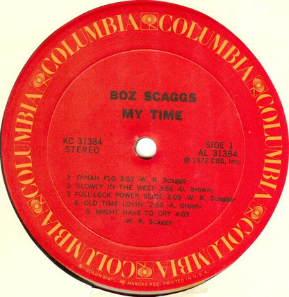 Boz Scaggs : My Time (LP, Album)