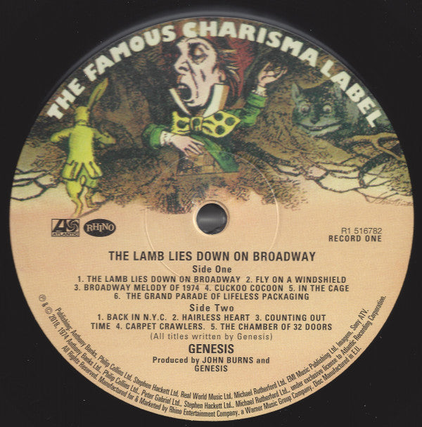 Genesis : The Lamb Lies Down On Broadway (2xLP, Album, Dlx, RE, RP)
