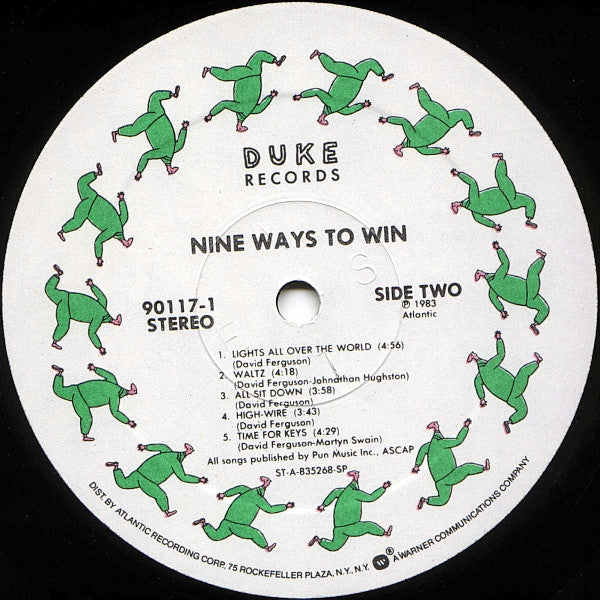 Nine Ways To Win : Nine Ways To Win (LP, Album, Spe)