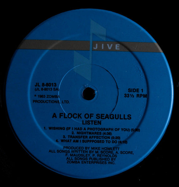 A Flock Of Seagulls : Listen (LP, Album)