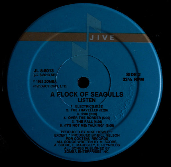 A Flock Of Seagulls : Listen (LP, Album)